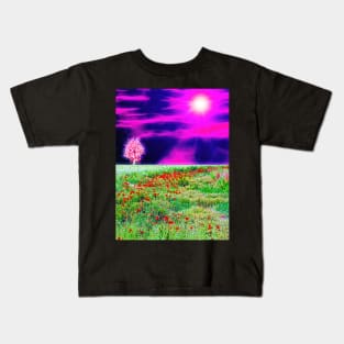 Poppy Field Kids T-Shirt